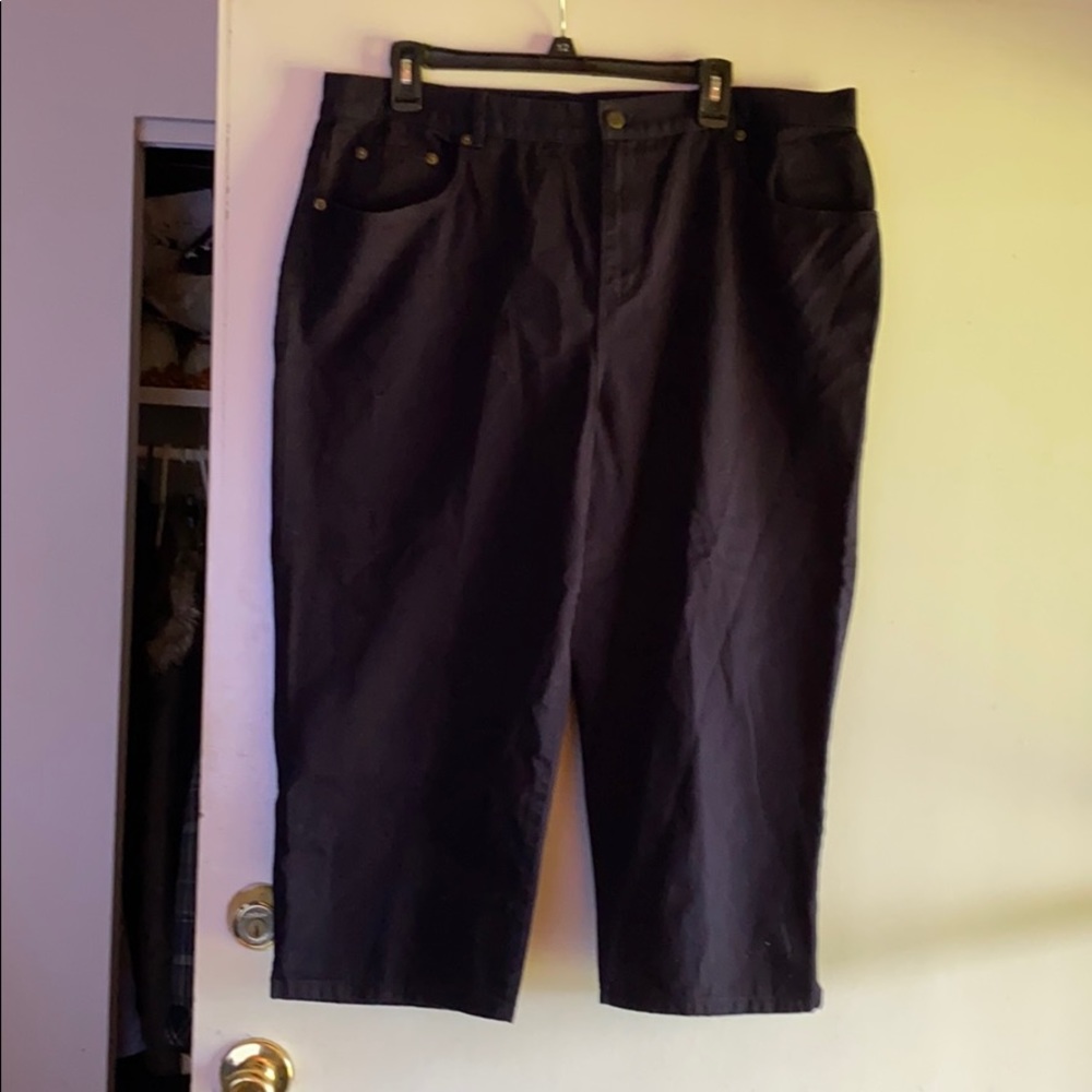 Capri Pants Wide Leg and Hem Ralph Lauren
